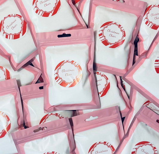 Christmas Cheer Laundry Detergent and Multipurpose Cleaner Tester Bags