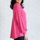 Good Things Are Coming V-Neck Top in Pink