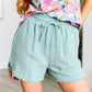 Hanging By A Moment High Rise Shorts