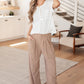 Business Meeting Wide Leg Pants