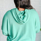 I Am the City Hooded Pullover in Mint