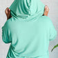 I Am the City Hooded Pullover in Mint