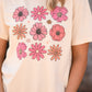 Pink Flowers Tee