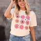 Pink Flowers Tee