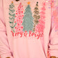 Merry & Bright Trees Sweatshirt