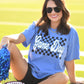 **SALE** RTS Blue Game Day Puff Tee