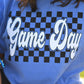 **SALE** RTS Blue Game Day Puff Tee