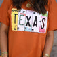 Texas License Plate Tee