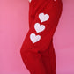 Love Day Heart Sweat Set - Pieces Sold Individually