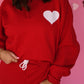 Love Day Heart Sweat Set - Pieces Sold Individually