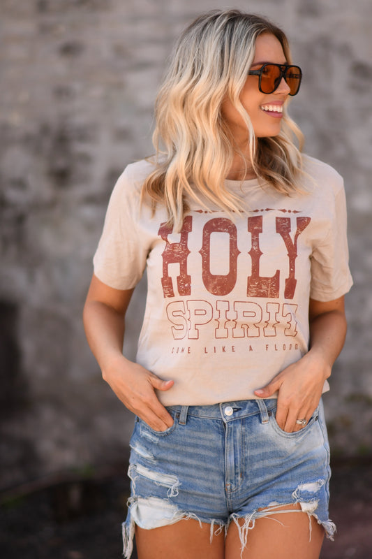 Holy Spirit Come Like A Flood Tee