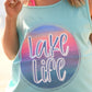 Lake Life Ombré Tank/Tee