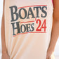 Boats & Hoes Tank/Tee- Red, White & Blue Version