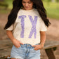 Purple TX Tee