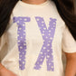 Purple TX Tee