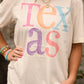 Watercolor Texas Tee