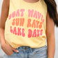 Boat Waves Sun Rays Lake Days Tank/Tee