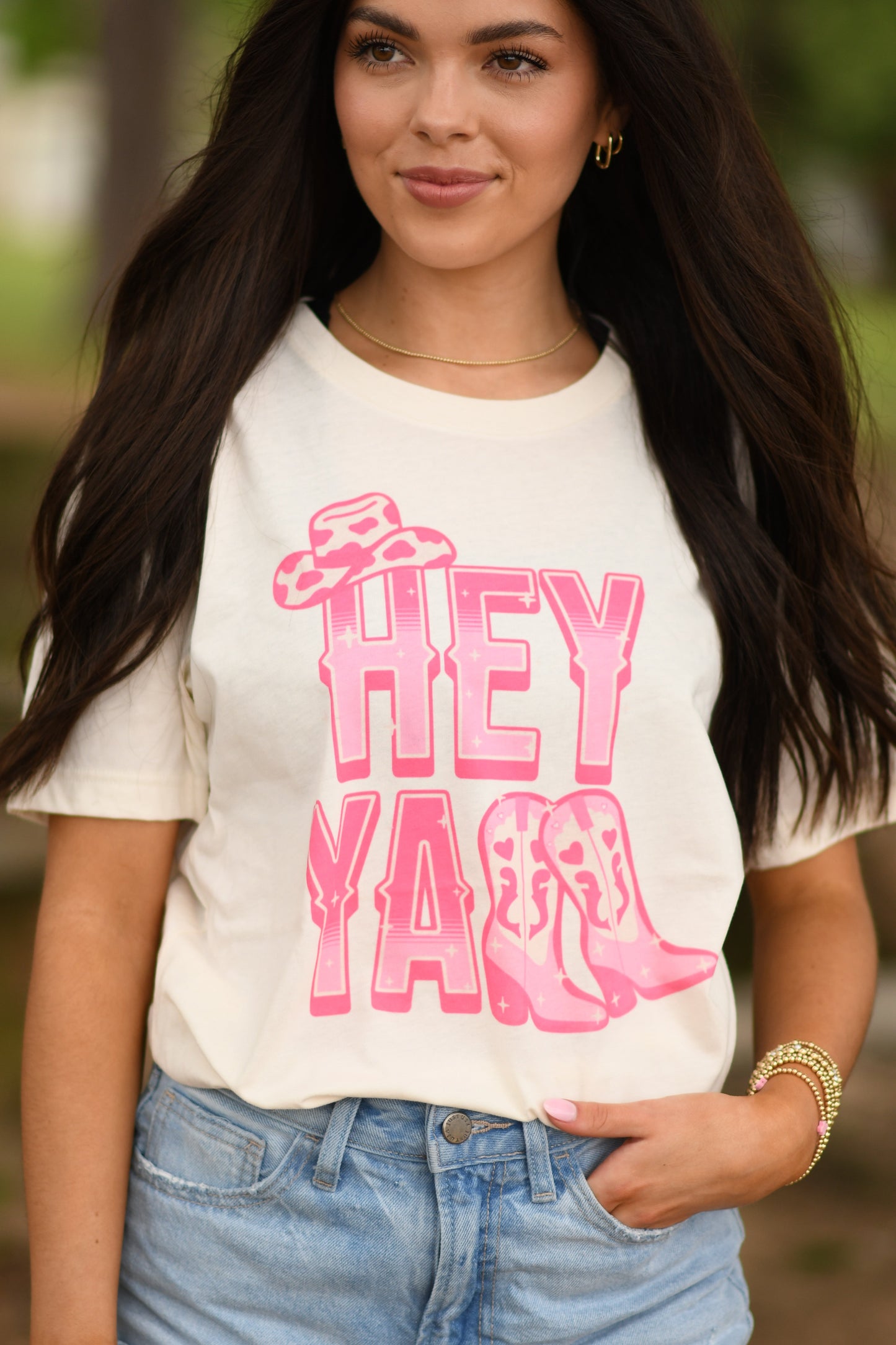 Hey y’all Boots Tee