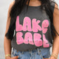 Lake Babe Bubble Tank/Tee