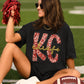 KC Chiefs Faux Sequin Tee