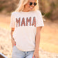 Mama Tooled Leather Tee