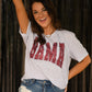 Bama Faux Sequin Tee