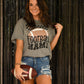 Football Mama Checkered Pick Your Color Tee