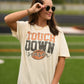 Touchdown Season Faux Glitter Tee