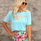 Happy Faux Patch Tee