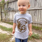 KIDS Happy Hereford Tee- BROWN