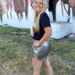 Marfa Metallic Shorts