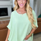 Feels Like Me Dolman Sleeve Top in Sage