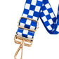 Lizzie Checkered Adjustable Bag Strap
