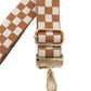 Lizzie Checkered Adjustable Bag Strap