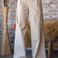 Busy Mornings Taupe Cargo Wide Leg Trousers