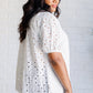 I'll Let You Know Eyelet Lace Blouse