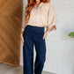 Magic Wide Leg Pants in Navy