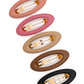 Jumbo Oval Hair Clips Set of 5