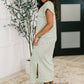 Keep Me Comfy Casual Maxi Dress in Green