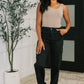 Keira High Waist Cargo Wide in Black