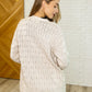 Laugh Airily Cable Knit Cardigan