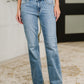 Lorena Mid Rise Vintage Wash Bootcut Jeans
