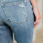 Lorena Mid Rise Vintage Wash Bootcut Jeans
