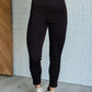 Magic Ankle Crop Skinny Pants in Chocolate