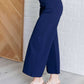 Magic Wide Leg Crop Pants in Navy