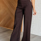 Magic Wide Leg Pants in Chocolate