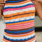 Max Aura Points Striped Knit Tank