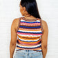 Max Aura Points Striped Knit Tank