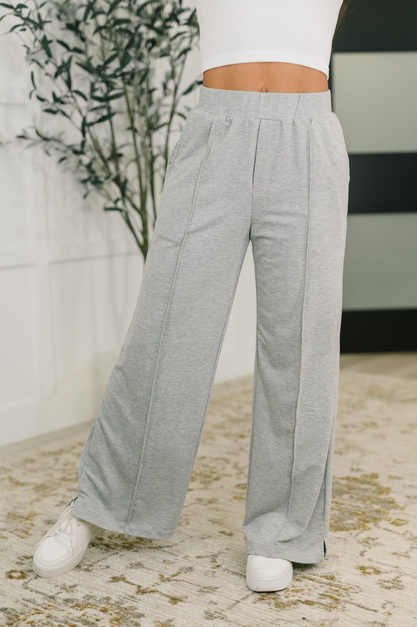 New Discovery Center Seam Wide Leg Pants