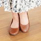 On Your Toes Ballet Flats in Camel